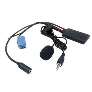 Bluetooth 5.0 AUX en Câble avec Microphone 3,5mm Audio pour Blaupunkt Radio pour - Photo 1/6