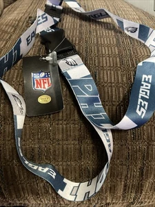 Philadelphia Eagles Lanyard Keychain Double Sided Breakaway Safety Design... - Picture 1 of 4
