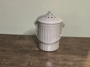 NUEVO 3.7qt Encimera Compost Bin Incluye filtros de carbono con 2 extra en cubo - Imagen 1 de 3