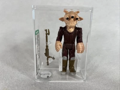 BOTAS VINTAGE KENNER STAR WARS 1983 REE YEES AFA 80+ CASI NUEVAS TW OLIVA OSCURO Foto 1 de 4