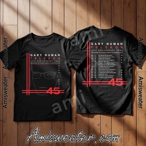 Gary Numan Telekon 45th Anniversary Tour 1980-2025 T-Shirt Gift All Size S-4XL - Picture 1 of 7