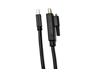 Atlona AT-LC-MDP2H-3M Mini DisplayPort auf HDMI Kabel mit Verriegelungsanschluss -3m - Bild 1 von 2