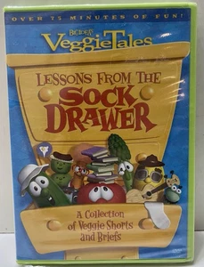 Veggietales Lessons From the Sock Drawer Shorts Briefs DVD Veggie Tales READ - Picture 1 of 5
