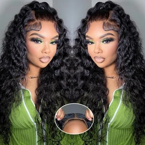 Glueless Wigs Human Hair Pre Plucked Pre Cut 5X5 HD Lace Closure Wigs Human H... - Picture 1 of 9