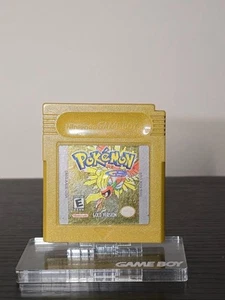 Pokemon Gold Version (GBC, With Battery Holder) - Authentic, clean, saves! - Picture 1 of 9