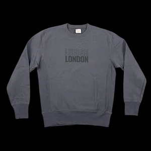 Sudadera Champion tejido inverso calentamiento para hombre mediana logotipo de Londres HECHA EN ITALIA - Imagen 1 de 13