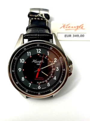 KIENZLE 1822  Herrenuhr Funk-Radio controlled Saphirglas Datum, Made in Germany! - Bild 1 von 4