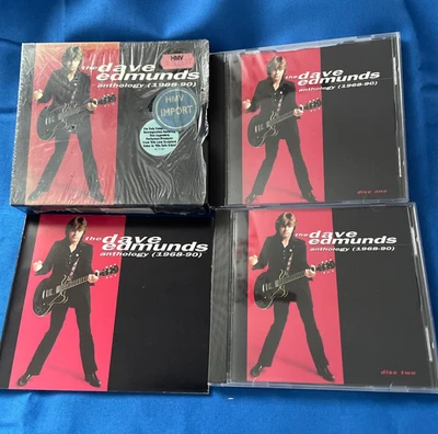 The Dave Edmunds Anthology (1968-90) 1993 Rhino 2 CD Box Set Foto 1 de 2
