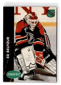 1991-92 Parkhurst Ed Belfour #218 Chicago Blackhawks - Picture 1 of 2