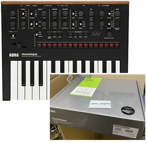 KORG monologue BK Monophonic Analogue Synthesizer Black - Picture 1 of 9