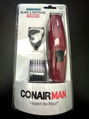 Recortadora y barba eléctrica CONAIR MAN - 3 peines multiusos con cable/enchufables Foto 1 de 3