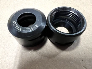 COMMAND ER16 COLLET NUTS #XCNA-FB16 (2) PCS. - Picture 1 of 3
