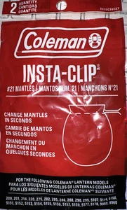4 Clip new Model Coleman No. 21 Wire Twist 2 packs (2ea) total 4- New - Picture 1 of 6