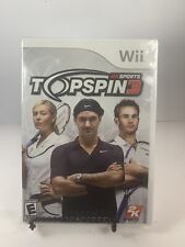 2K Sports TopSpin 3 (Nintendo Wii, 2008) New and Sealed
