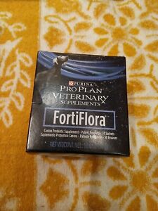 Purina FortiFlora Dog Suppliment - Box of 30 best used by 07/2022