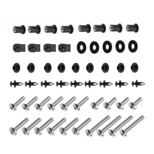 Motorcycle Fairing Screw Bolts Kit For Honda CBR600F4i 2001-2007 CBR600F4 99-00 - Picture 1 of 8