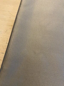 1 meter of very classy Mink Striped Upholstery Fabric - Picture 1 of 6