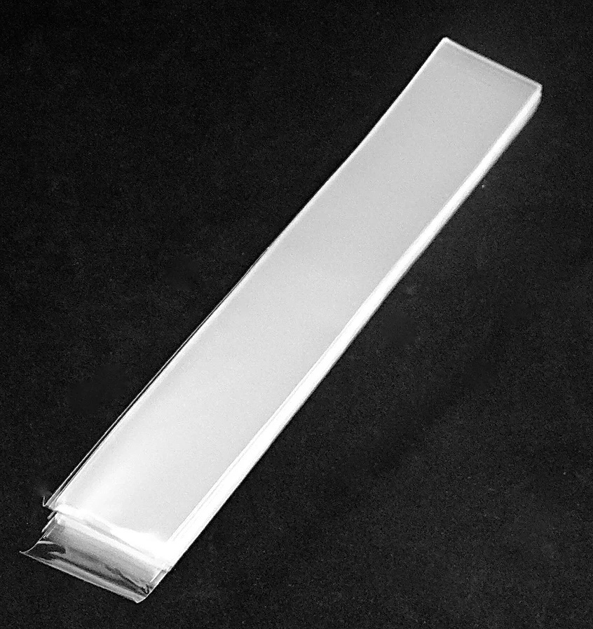 Bolsas de favor de varilla de pretzel de 2" X 10" - Bolsas de polionchelo de polietileno transparente de 1,5 mil - cantidad 100 NUEVAS Foto 1 de 1