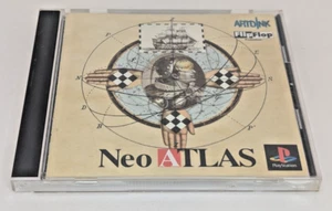 Neo Atlas Japanese Sony PS1 PlayStation 1 Japan Import Near Mint *US SELLER* D5 - Picture 1 of 7