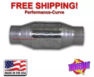 2.5" Thunderbolt Exhaust Cat Converter Stainless Steel - Picture 1 of 5