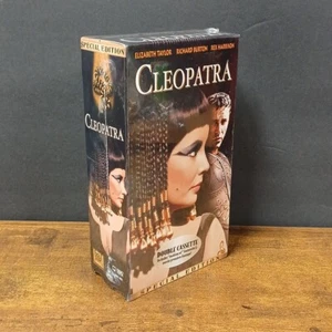 Cleopatra (VHS, 2001, 2-Tape Set, Special Edition), Elizabeth Taylor, SEALED - Picture 1 of 4