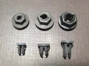 60pc emblem letter script tubular barrel & thread cutting sealer nuts assortment - Picture 1 of 5