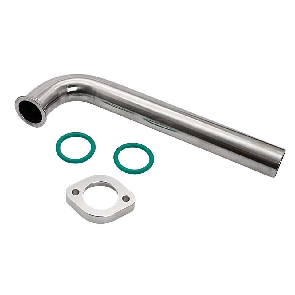 RC Boat Exhaust Pipe Header 90 Degree Fit 1/5 Engine 26CC 27.5CC 29CC QJ Zenoah - Image 1 of 4