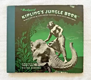 Rudyard Kipling's Jungle Book ( Rare 3 Record Set ) 78 Record Set DM905 Vintage - Bild 1 von 22