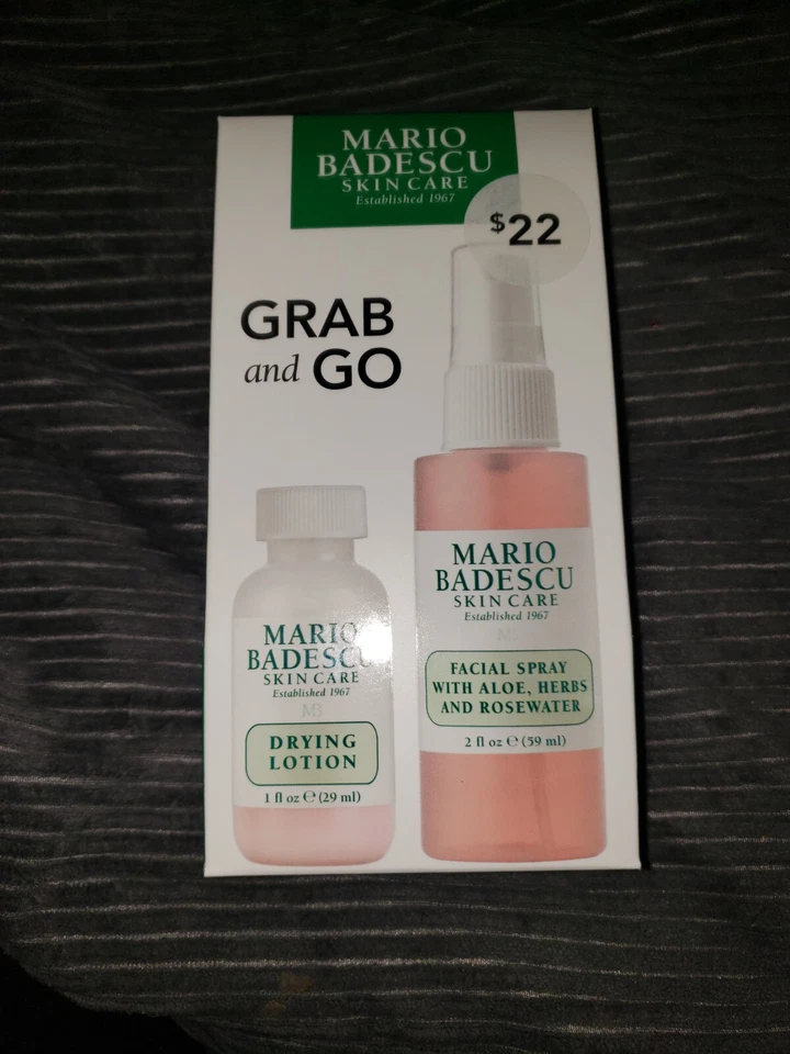 Mario Badescu Skin Care Grab and Go Travel Set