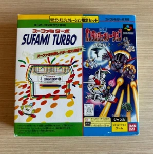Sufami Turbo con SD Gundam Ichinen Sensou Ki Super Famicom SFC NTSC-J JAPAN - Imagen 1 de 12