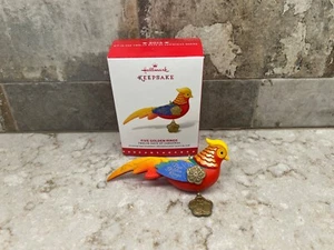 Hallmark 2015 Twelve Days Of Christmas fünf goldene Ringe Ornament...Neu im Karton - Bild 1 von 3