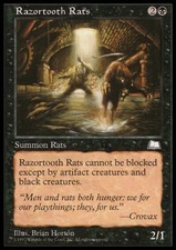 MTG 4x RAZORTOOTH Council-Weatherlight * German German *