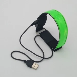Vivid LED Glowing Armband - Durable Silicone, Ideal for Party, Safety&Festivals - Picture 1 of 12