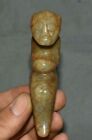 9cm culture hongshan naturel il jour Jade sculpter l&#39;homme primitif Ru au penden