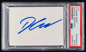 D'Andre Swift Signed Cut PSA/DNA Authentic Chicago Bears - Bild 1 von 2