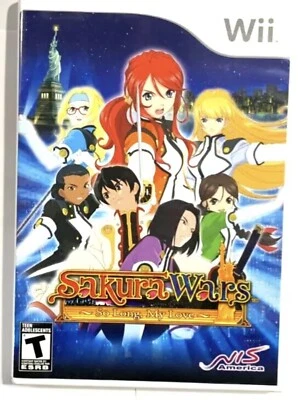 Sakura Wars: So Long, My Love Nintendo Wii Case Manual Only No Game Nis America - Image 1 of 2