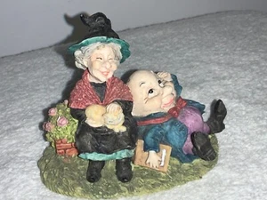 1995 Magic Wishes NR106 Humpty Dumpty Resin Figurine vintage - Picture 1 of 8