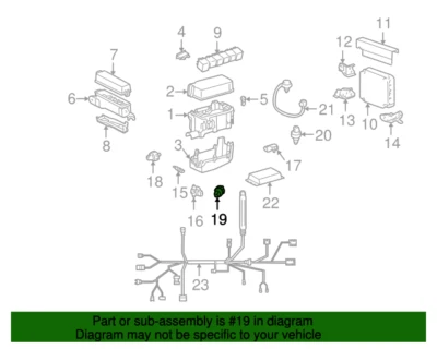 UNIDAD DE ENVÍO DE PRESIÓN DE ACEITE ORIGINAL 83530-60020 / 83530-0E010 Foto 1 de 4