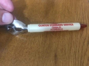 DE COLECCIÓN CLINTON IL STANDARD - ABRIDOR DE BOTELLAS PUBLICIDAD HERITAGE STANDARD LINCOLN IL - Imagen 1 de 5