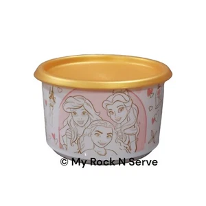 Tupperware Disney Princesses One Touch Canister 575 ml (2.5 Cup) New - Picture 1 of 4
