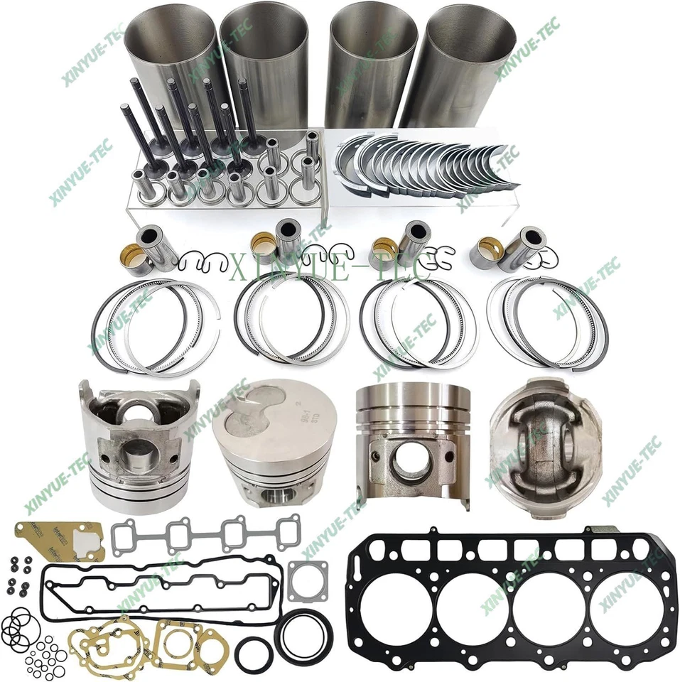 4TNE98 Engine Overhaul Rebuild Kit For Yanmar 4TNE98 Engine 129903-22081