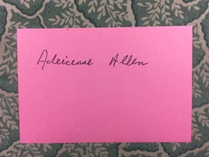 Adrianne Allen - Bond Street - The Stronger Sex - Black Coffee- Autographed 1980 - Picture 1 of 2