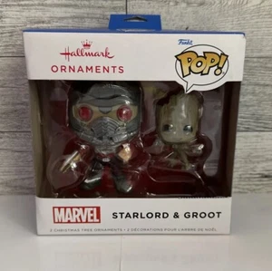 Funko Star-Lord & Groot Ornament Marvel Guardians of the Galaxy (NEW) - Picture 1 of 4