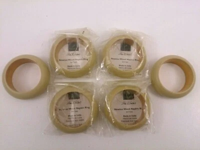 Servilleteros Dorados Anillos Redondos Soporte Boda Navidad Cena Decoración x6 Foto 1 de 4