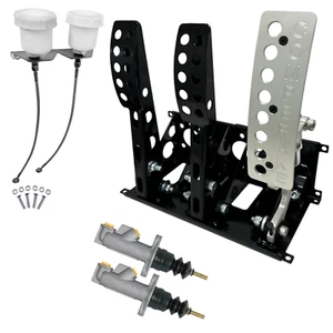 CAJA DE PEDALES UNIVERSAL CAJA DE PEDALES HIDRÁULICA MONTADA EN EL SUELO KIT INCLUIDO + LÍNEAS - Imagen 1 de 5