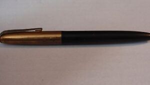 VINTAGE BB BALLPOINT PEN CO. AS IS GOLD & BLACK COLORED FREE SHIPPING 