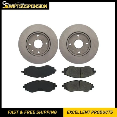 Juego de pastillas de freno de disco delanteras rotor de freno de disco C-Tek para Chevrolet Optra 2004-2010 Foto 1 de 4