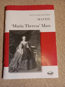 Maria Theresa Mass Haydn Choral Music SATB New Novello Choral Edition - Picture 1 of 5