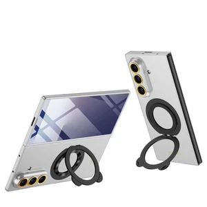 Funda protectora ultra delgada con película de vidrio + soporte para Samsung Galaxy Z plegable 7 - Imagen 1 de 28