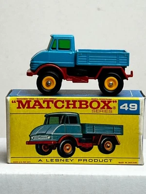 Matchbox No. 49 Mercedes Unimog Truck with Original Box - Image 1 of 4